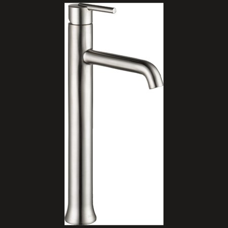 Single hole installation Hole Vessel Lavatory Faucet, Stainless -  DELTA, 759-SS-DST